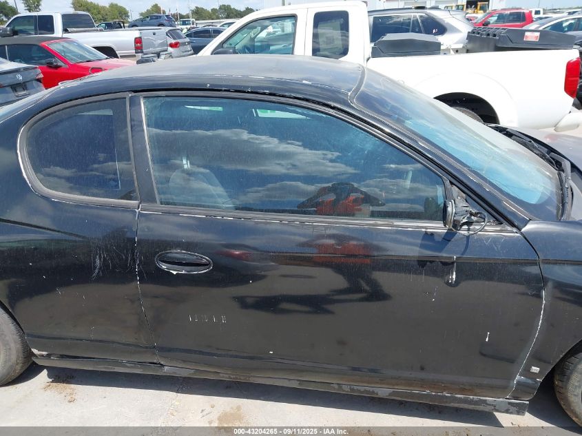 2006 Chevrolet Monte Carlo Lt VIN: 2G1WK151569283711 Lot: 43204265