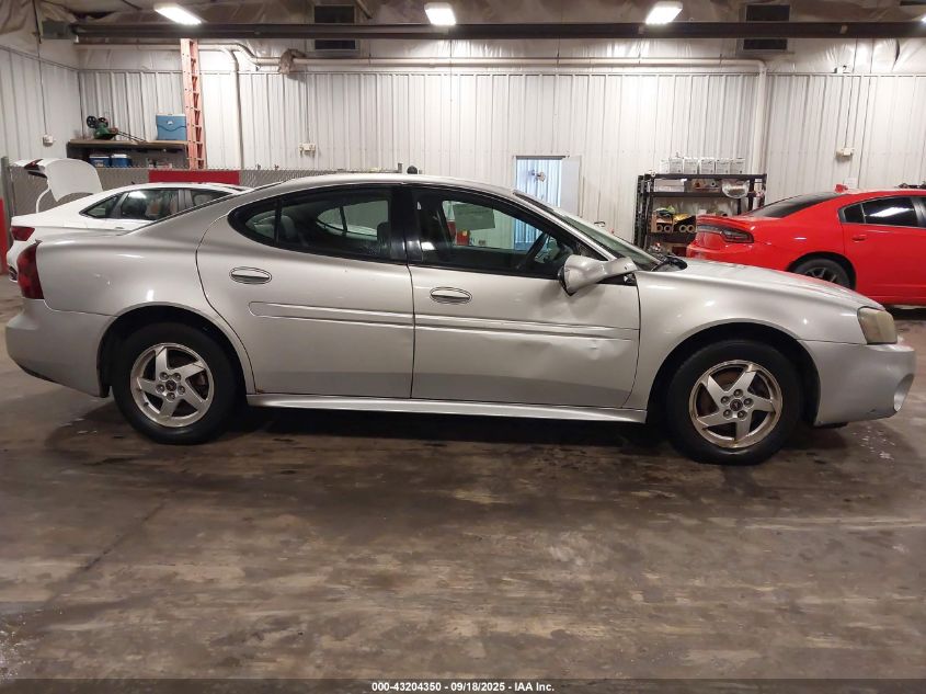 2004 Pontiac Grand Prix Gt1 VIN: 2G2WP522541345783 Lot: 43204350