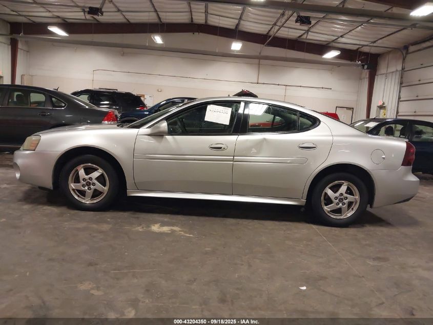 2004 Pontiac Grand Prix Gt1 VIN: 2G2WP522541345783 Lot: 43204350