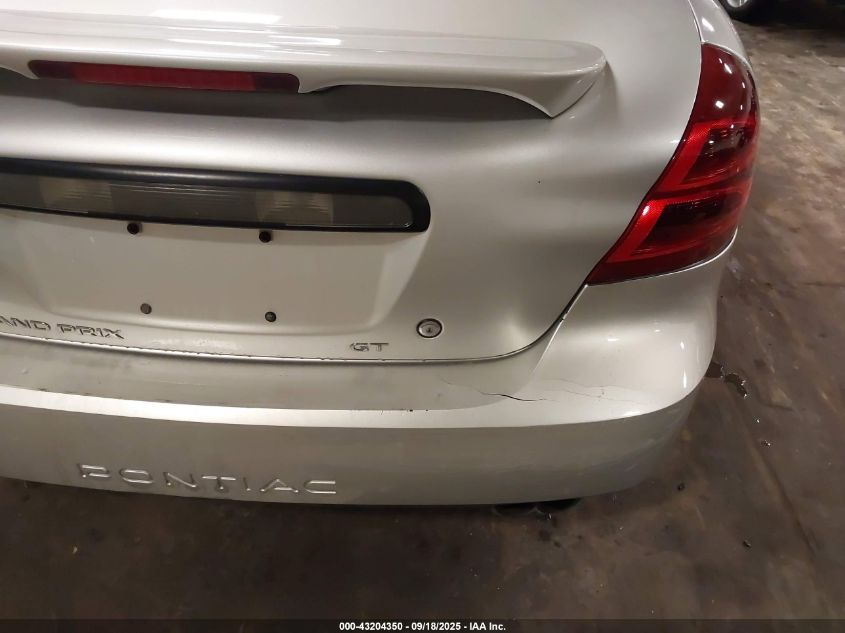 2004 Pontiac Grand Prix Gt1 VIN: 2G2WP522541345783 Lot: 43204350