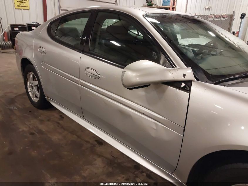 2004 Pontiac Grand Prix Gt1 VIN: 2G2WP522541345783 Lot: 43204350