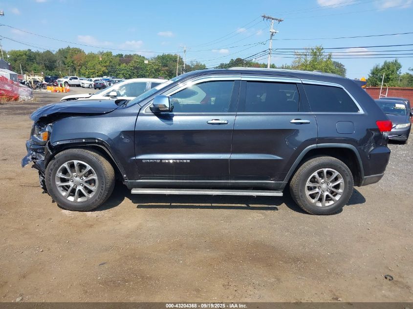 2016 Jeep Grand Cherokee Limited VIN: 1C4RJFBG3GC381708 Lot: 53558674