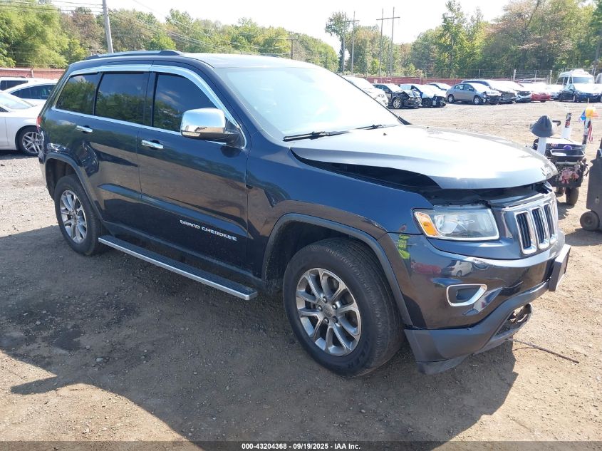 2016 Jeep Grand Cherokee Limited VIN: 1C4RJFBG3GC381708 Lot: 53558674