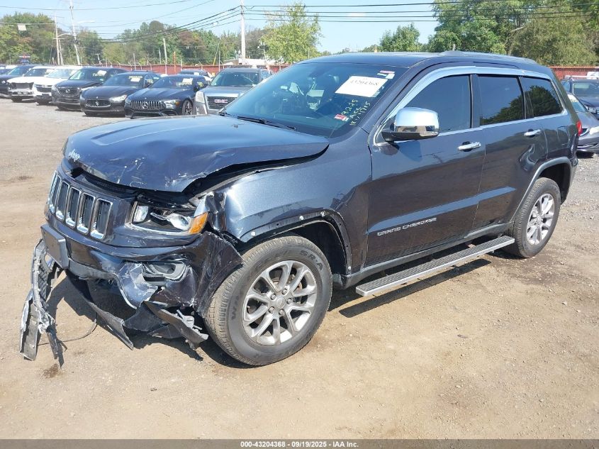 2016 Jeep Grand Cherokee Limited VIN: 1C4RJFBG3GC381708 Lot: 53558674