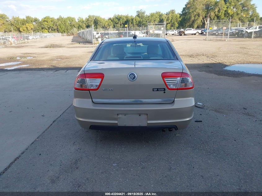 2008 Mercury Milan I4 VIN: 3MEHM07Z58R663893 Lot: 43204421