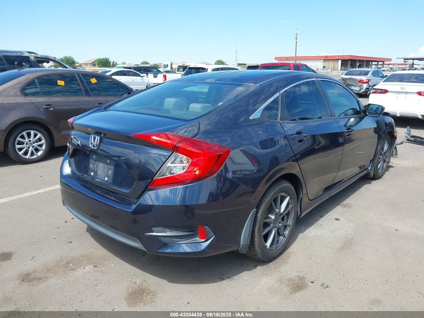 2017 Honda Civic 2.0 Lx Black Lot 111043204438 Vin 19XFC2F5XHE026656