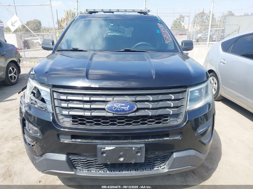 2016 Ford Police Interceptor VIN: 1FM5K8ARXGGD04820 Lot: 43204479