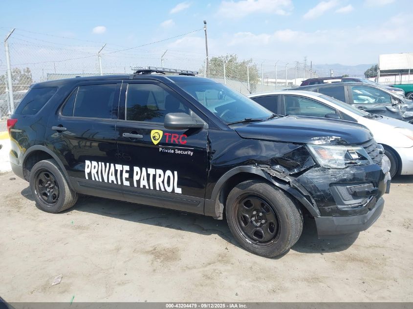 2016 Ford Police Interceptor VIN: 1FM5K8ARXGGD04820 Lot: 43204479