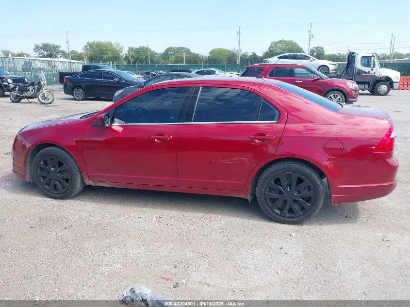 2010 Ford Fusion Se VIN: 3FAHP0HA1AR243285 Lot: 43204501