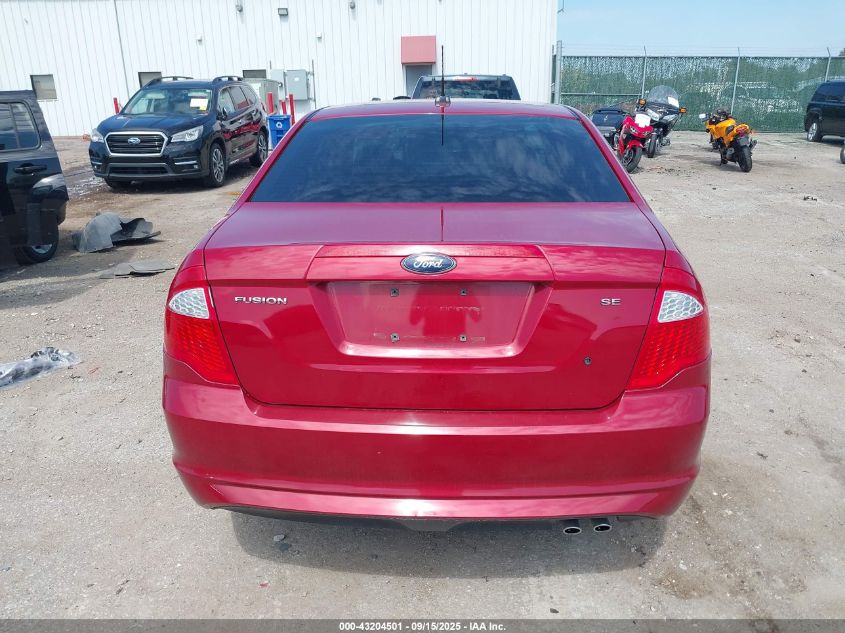 2010 Ford Fusion Se VIN: 3FAHP0HA1AR243285 Lot: 43204501