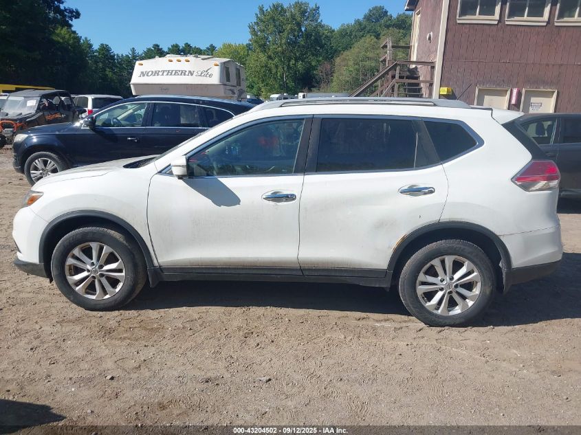 2016 Nissan Rogue Sv VIN: 5N1AT2MV7GC895486 Lot: 43204502