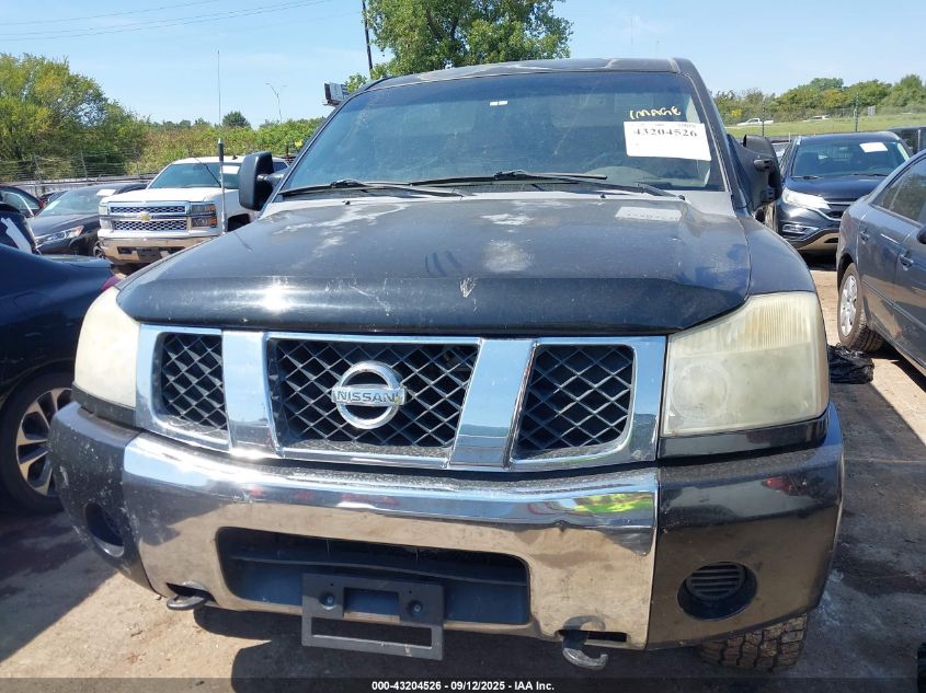 2006 Nissan Titan Se VIN: 1N6BA07B56N561087 Lot: 43204526