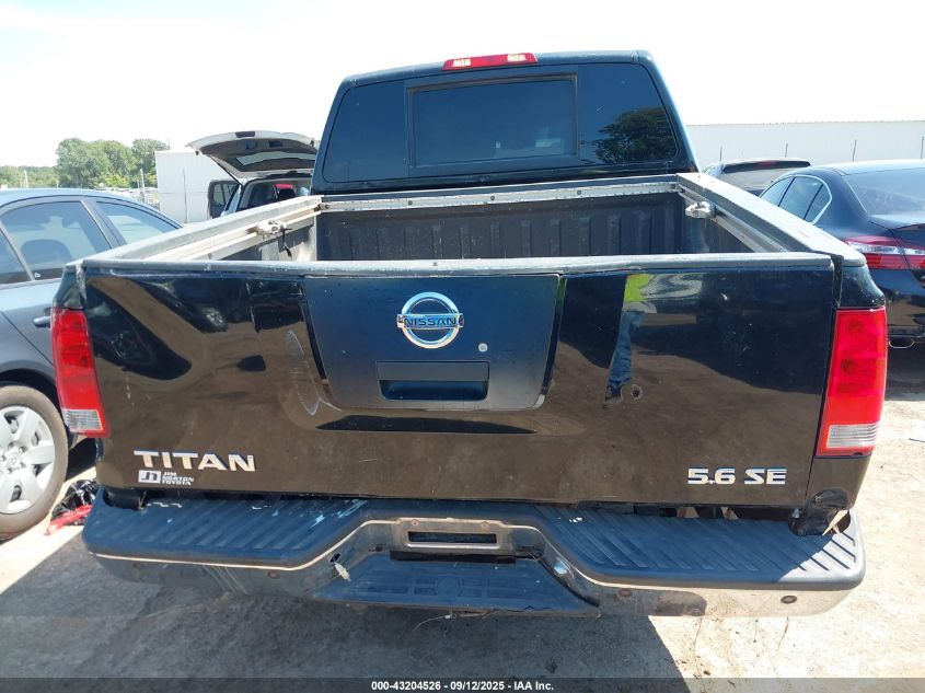 2006 Nissan Titan Se VIN: 1N6BA07B56N561087 Lot: 43204526