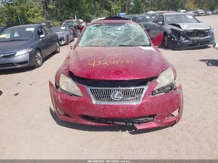 2009 Lexus Is 250 VIN: JTHBK262392089814 Lot: 43204539