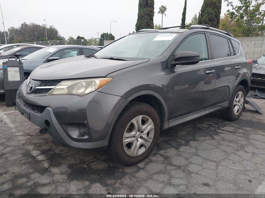 2013 Toyota Rav4 Le grey other gasoline 2T3ZFREV1DW066069 photo #3