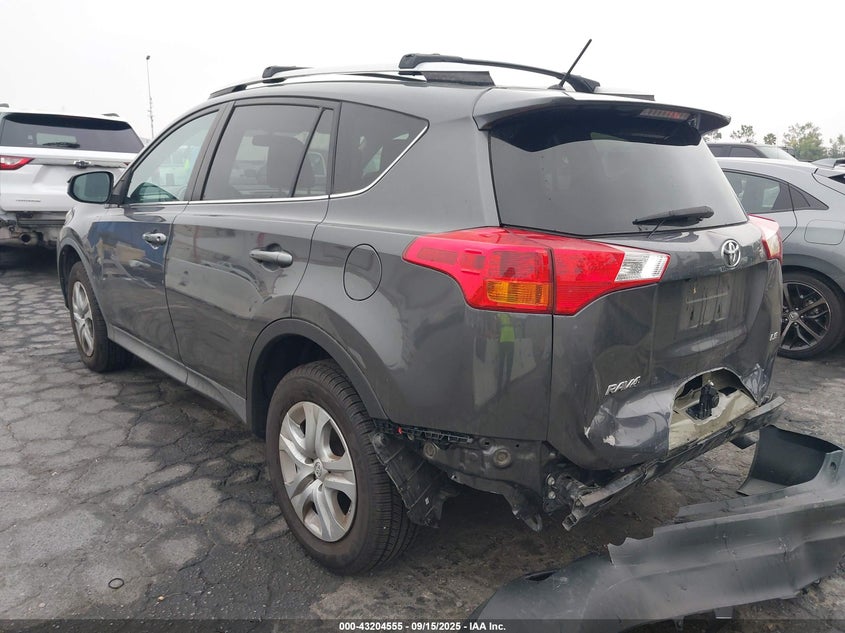2013 Toyota Rav4 Le grey other gasoline 2T3ZFREV1DW066069 photo #4