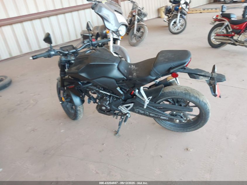 2024 Honda Cbf300 Na VIN: MLHNC5559R5400117 Lot: 43204557