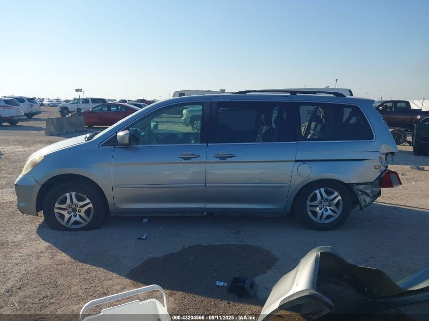 2006 Honda Odyssey Exl VIN: 5FNRL38716B114309 Lot: 43204566