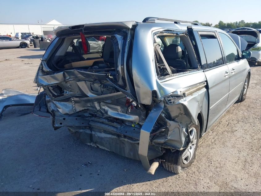 2006 Honda Odyssey Exl VIN: 5FNRL38716B114309 Lot: 43204566