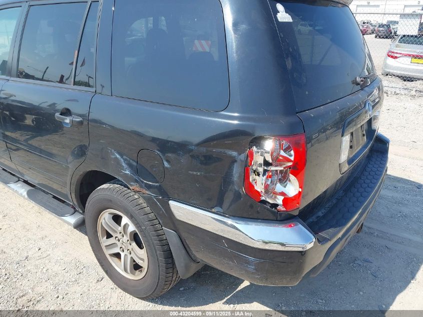 2004 Honda Pilot Ex-L VIN: 2HKYF18644H559057 Lot: 43204599