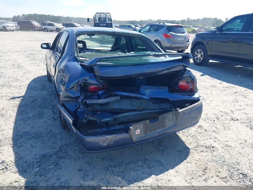 2000 Chevrolet Impala Ls VIN: 2G1WH55K0Y9301047 Lot: 43204629