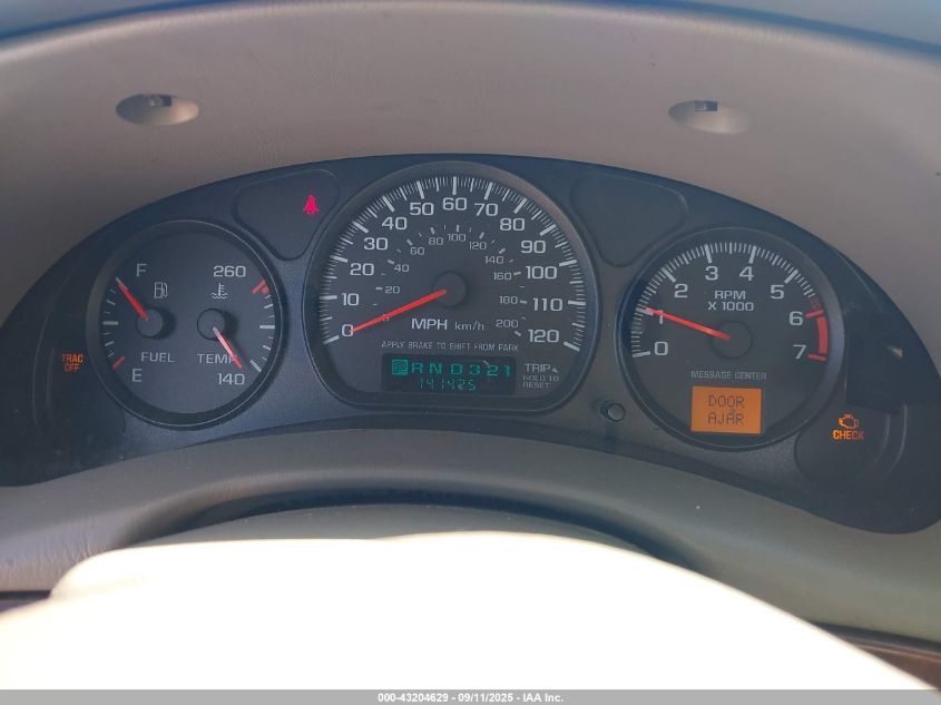 2000 Chevrolet Impala Ls VIN: 2G1WH55K0Y9301047 Lot: 43204629