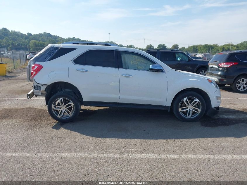 2016 Chevrolet Equinox Ltz VIN: 2GNALDEK7G6349825 Lot: 43204697
