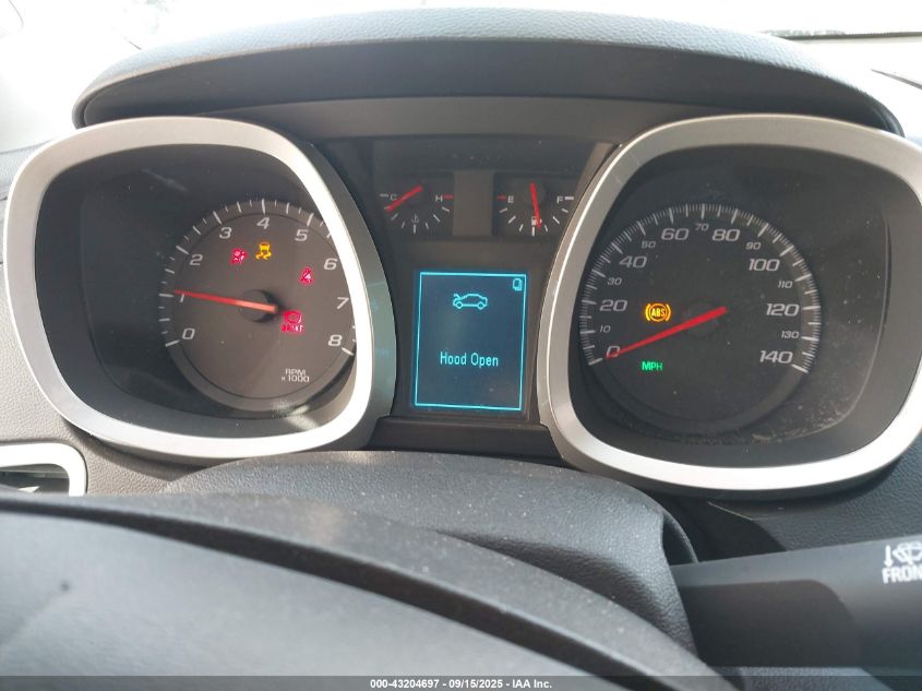 2016 Chevrolet Equinox Ltz VIN: 2GNALDEK7G6349825 Lot: 43204697