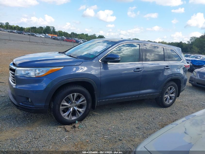 2015 Toyota Highlander Le Plus V6 VIN: 5TDBKRFH3FS190970 Lot: 43204698