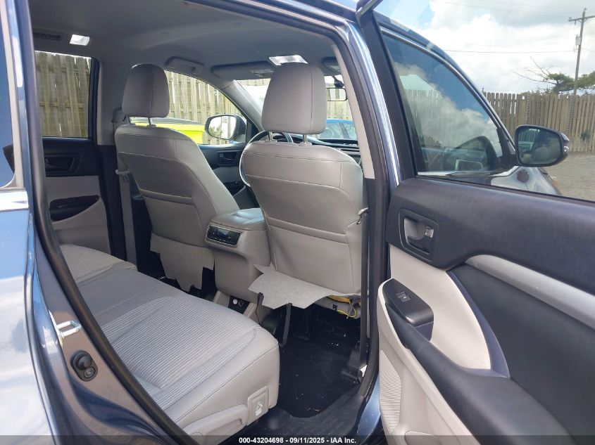 2015 Toyota Highlander Le Plus V6 VIN: 5TDBKRFH3FS190970 Lot: 43204698