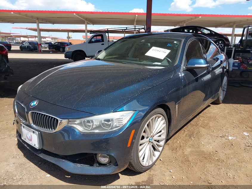 Vin: wba4b1c53fg241380, lot: 43699207, bmw 435i gran coupe 20152