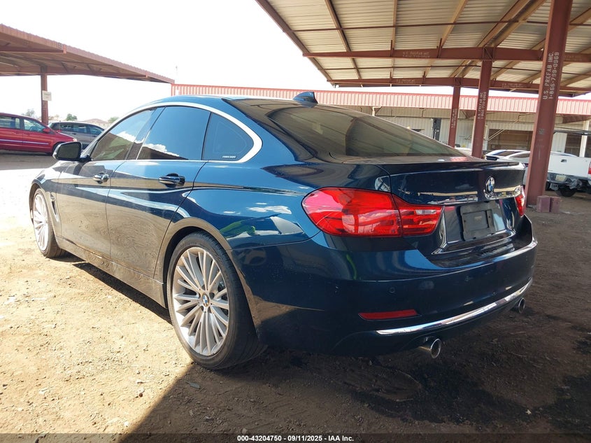Vin: wba4b1c53fg241380, lot: 43699207, bmw 435i gran coupe 20153