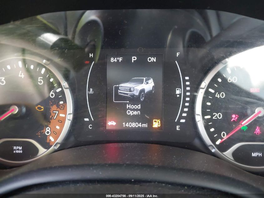 2017 Jeep Renegade Sport Fwd VIN: ZACCJAAB6HPF90310 Lot: 43204756