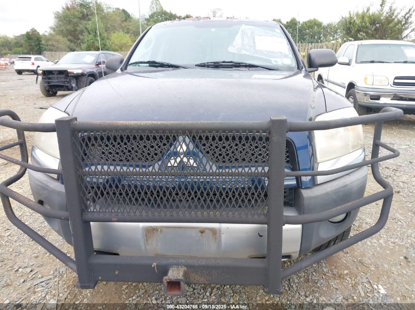 2006 Mitsubishi Raider Duro Cross V8 VIN: 1Z7HT38N16S540762 Lot: 43204766