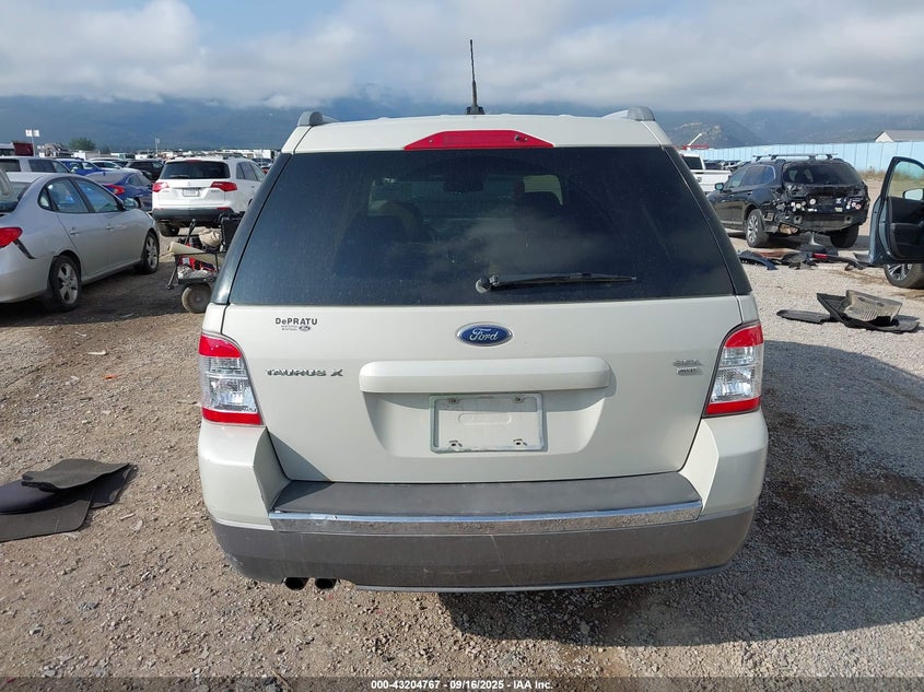 2008 Ford Taurus X Sel VIN: 1FMDK05W58GA20168 Lot: 43204767
