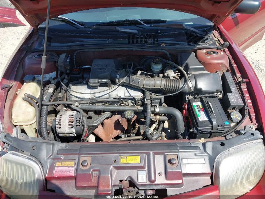 1999 Pontiac Sunfire Se VIN: 3G2JB1242XS836825 Lot: 43204772