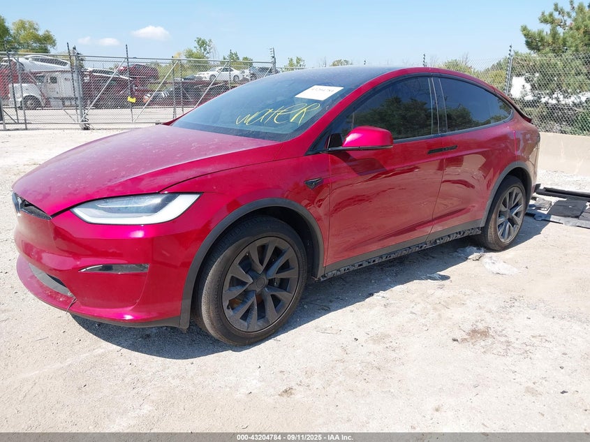 7SAXCAE59PF391843 2023 TESLA MODEL X photo no. 2