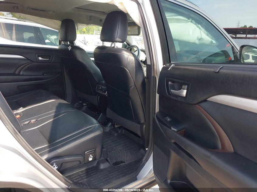 2015 TOYOTA HIGHLANDER XLE - 5TDJKRFH7F5202839