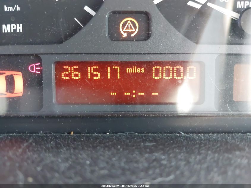 2003 BMW 325I VIN: WBAET37463NJ32272 Lot: 43204821