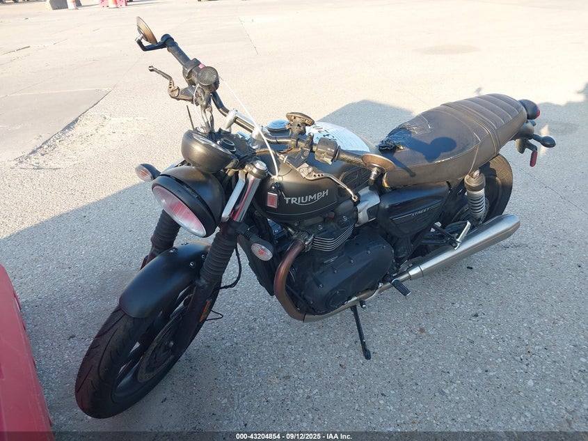 2022 Triumph Motorcycle Street Twin black null gasoline SMTD31G71NTAF2745 photo #3