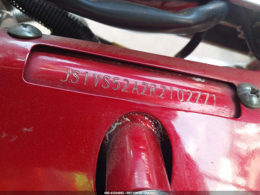 1994 Suzuki Vs800 Glp VIN: JS1VS52A2R2102771 Lot: 43204863