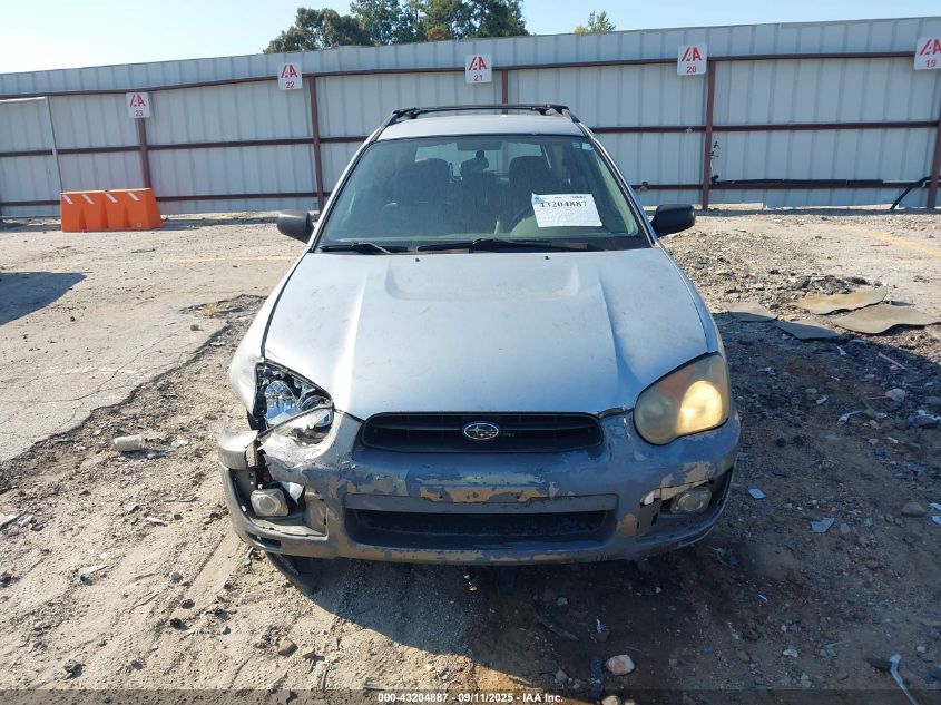 2004 Subaru Impreza Outback Sport VIN: JF1GG68534H820924 Lot: 43204887