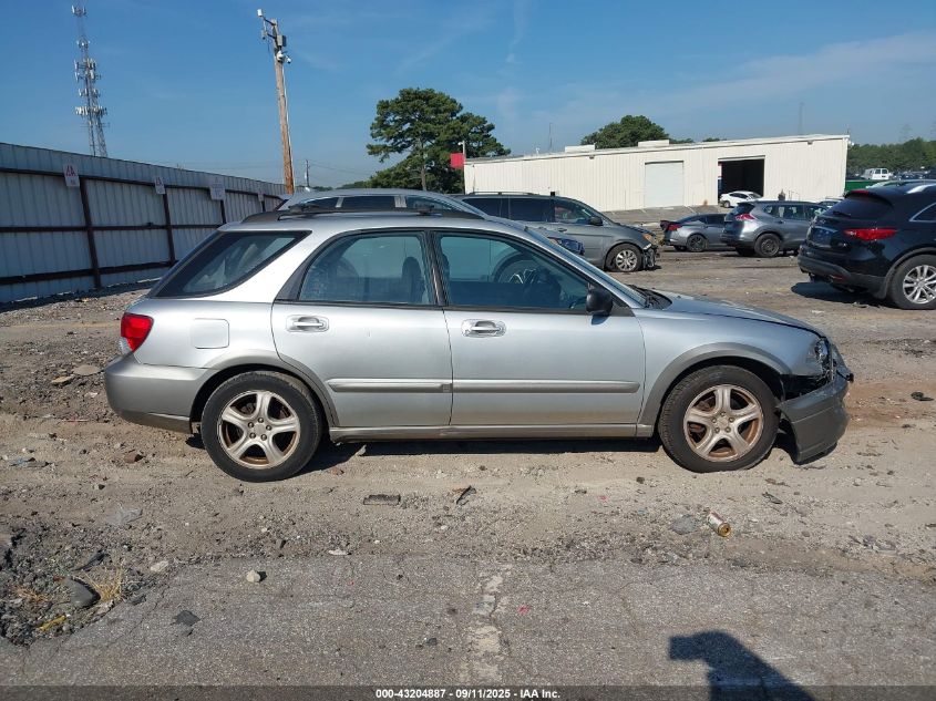 2004 Subaru Impreza Outback Sport VIN: JF1GG68534H820924 Lot: 43204887