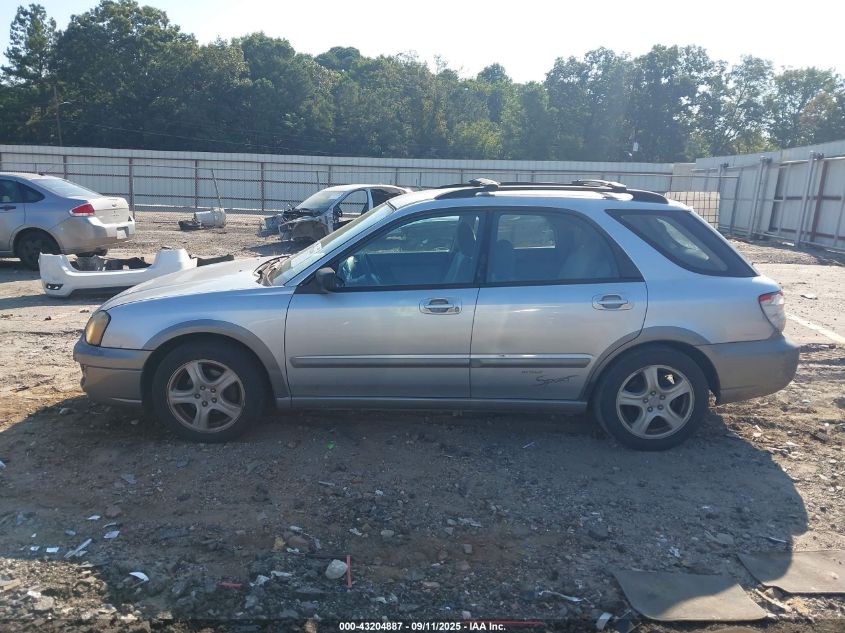 2004 Subaru Impreza Outback Sport VIN: JF1GG68534H820924 Lot: 43204887