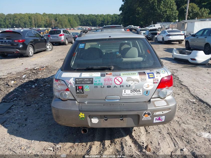 2004 Subaru Impreza Outback Sport VIN: JF1GG68534H820924 Lot: 43204887