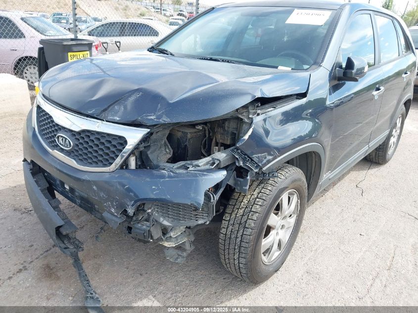 2013 Kia Sorento Lx VIN: 5XYKTDA6XDG378644 Lot: 43204905