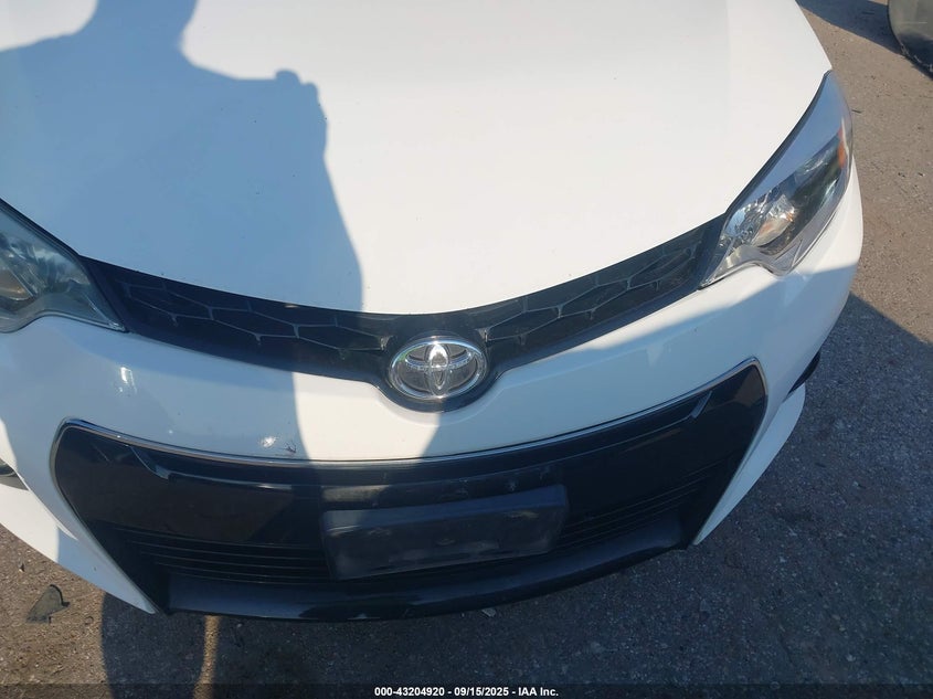 2015 Toyota Corolla S Premium VIN: 5YFBURHE1FP240481 Lot: 43204920