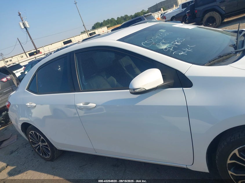 2015 Toyota Corolla S Premium VIN: 5YFBURHE1FP240481 Lot: 43204920