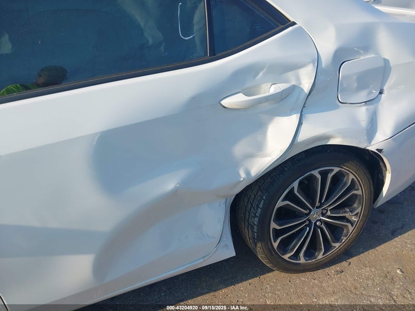 2015 Toyota Corolla S Premium VIN: 5YFBURHE1FP240481 Lot: 43204920