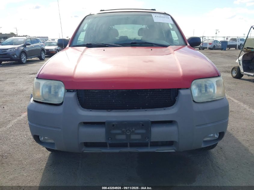 2001 Ford Escape Xlt VIN: 1FMYU03141KF21168 Lot: 43204928